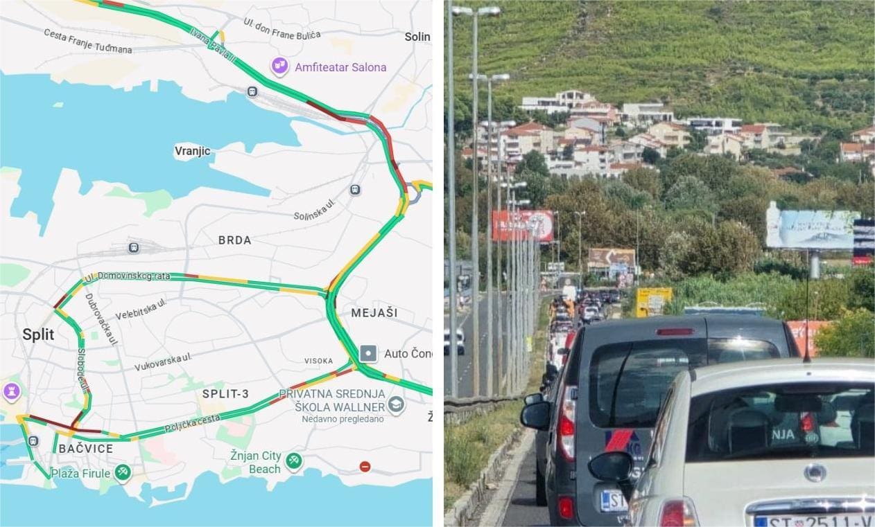 Trenutnu situaciju na splitskim prometnicama najbolje opisuju stihovi Oliverove pjesme 'ništa nova, ništa nova'