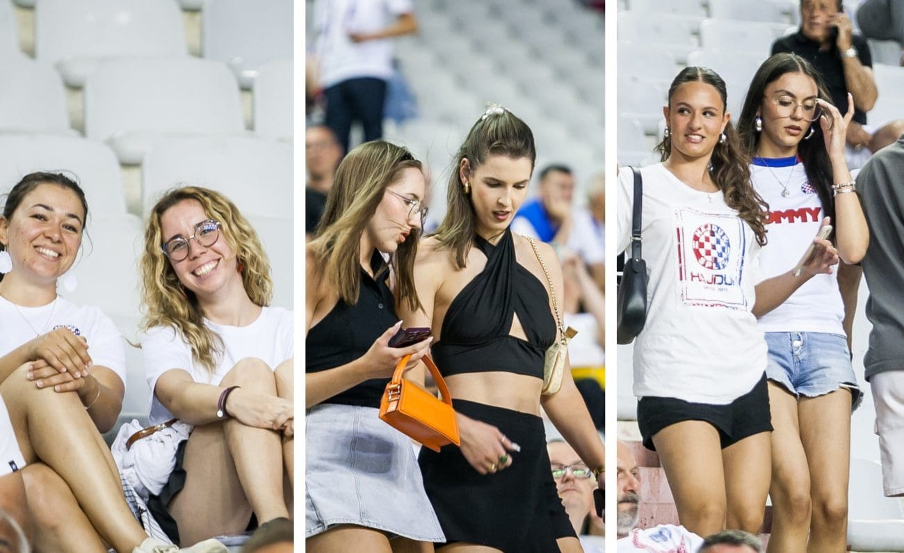 Poljud večeras kao modna pista: Pogledajte kako su se Splićanke sredile