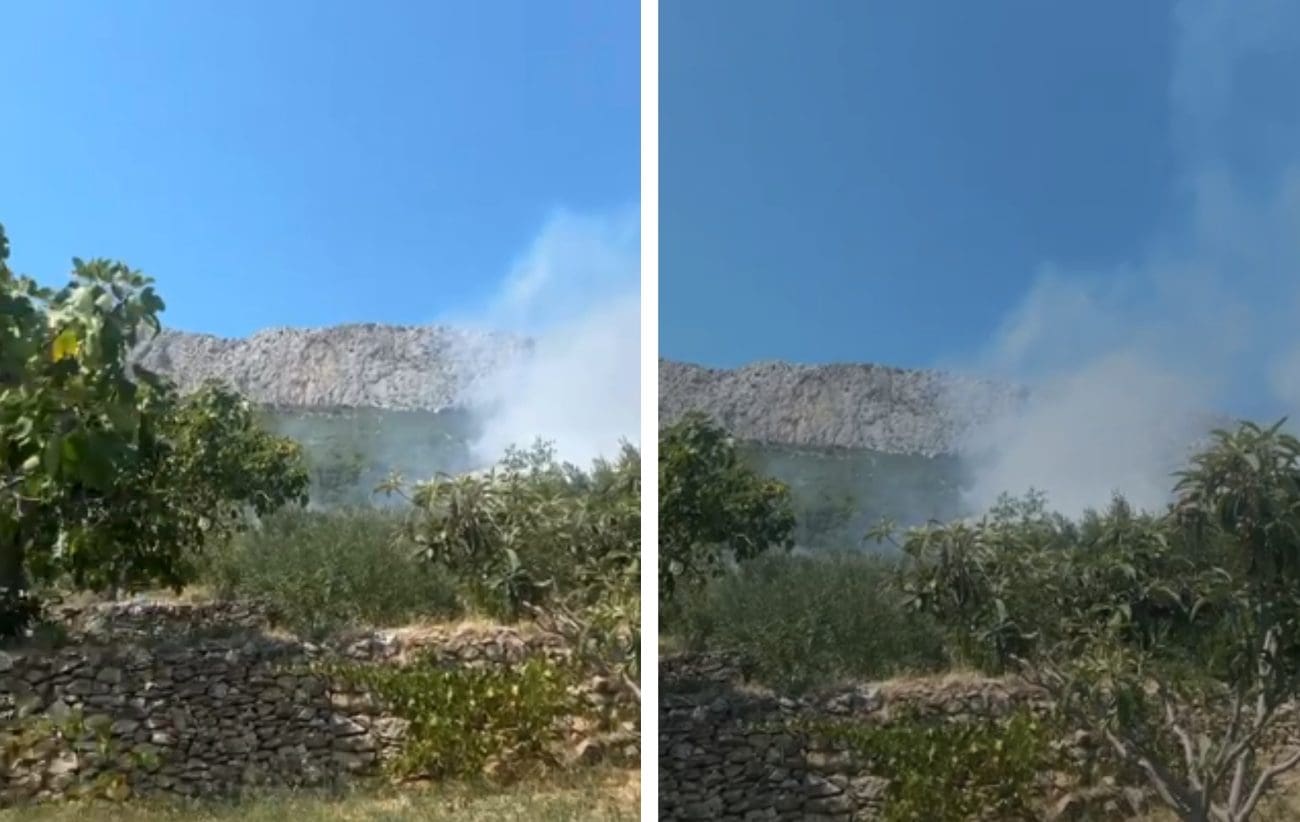 Požar na Rupotini. Gasi ga 20 vatrogasaca