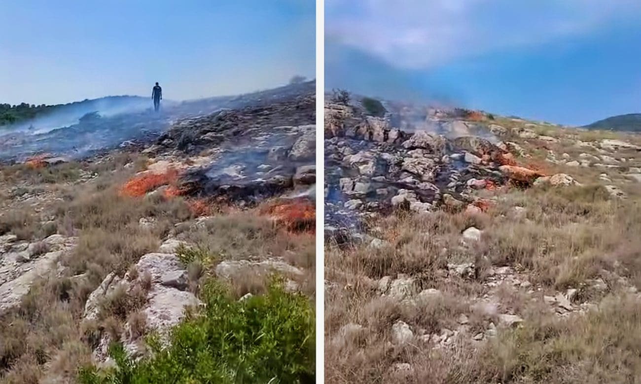 VIDEO Planulo na Paklenjacima. Nazvali smo hvarske vatrogasce