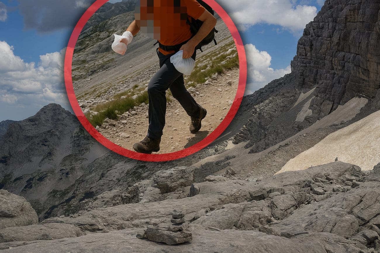 Splitska planinarka preživjela dramatično iskustvo: Kamen joj pao pored glave pa odsjekao palac. Sve nakon toga bilo je čudo