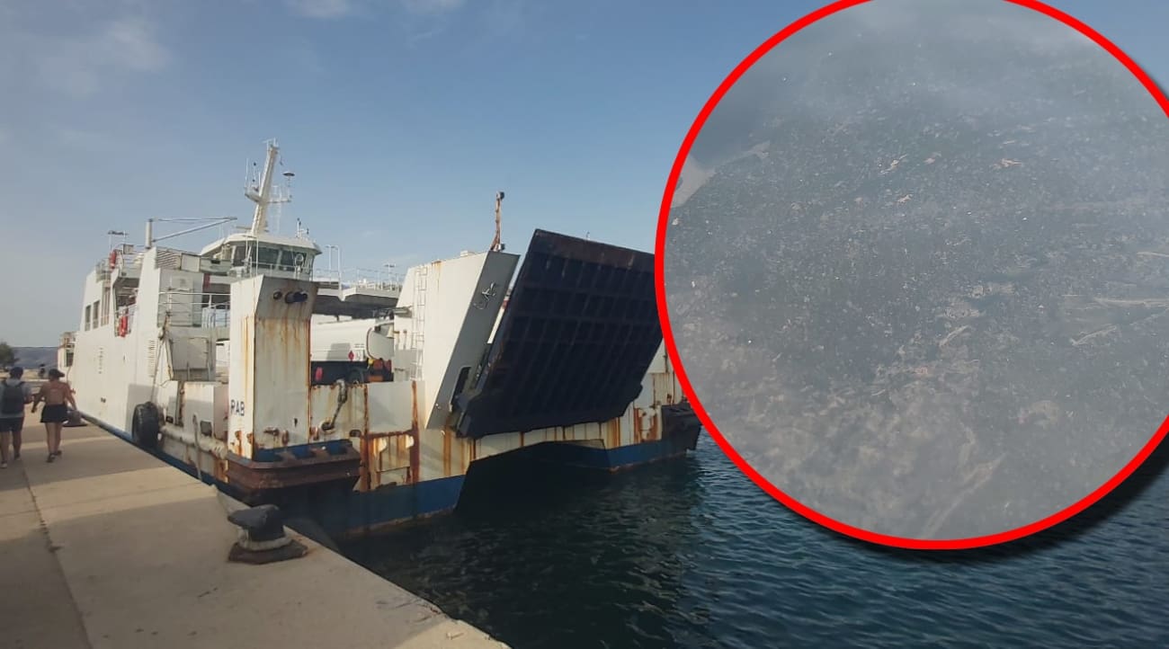 VIDEO Šoltane šokiralo zagađenje u Rogaču, more prekriveno naftom