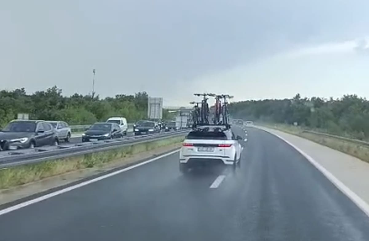 VIDEO Promet otežan zbog nesreće, kolona i nepovoljnih vremenskih uvjeta