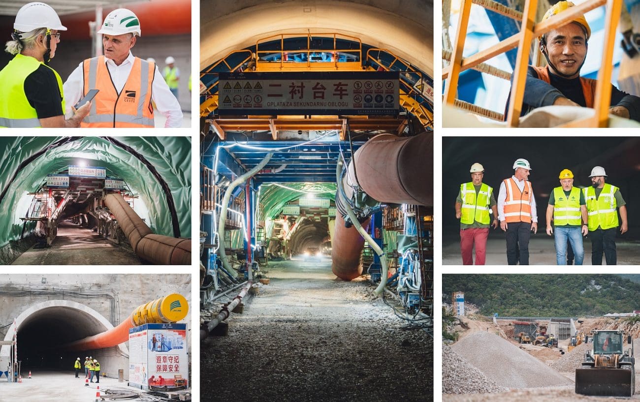 EKSKLUZIVNO Zavirili smo u tunel Kozjak, evo kad će ruta od A1 do Kaštela biti gotova. Kinezi prihvatili naš humor, nakon spize i sunca