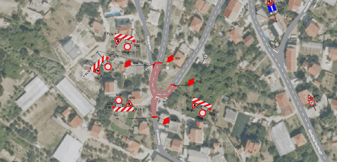 Do rujna otežan promet u Žrnovnici zbog radova na sustavu odvodnje i vodoopskrbe