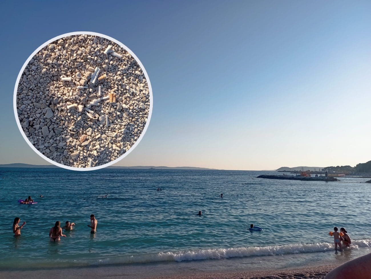 Prekrasan Žnjan, ali neugledni opušci kvare dojam: “Kako urediti čovjeka, a ne samo plažu?”