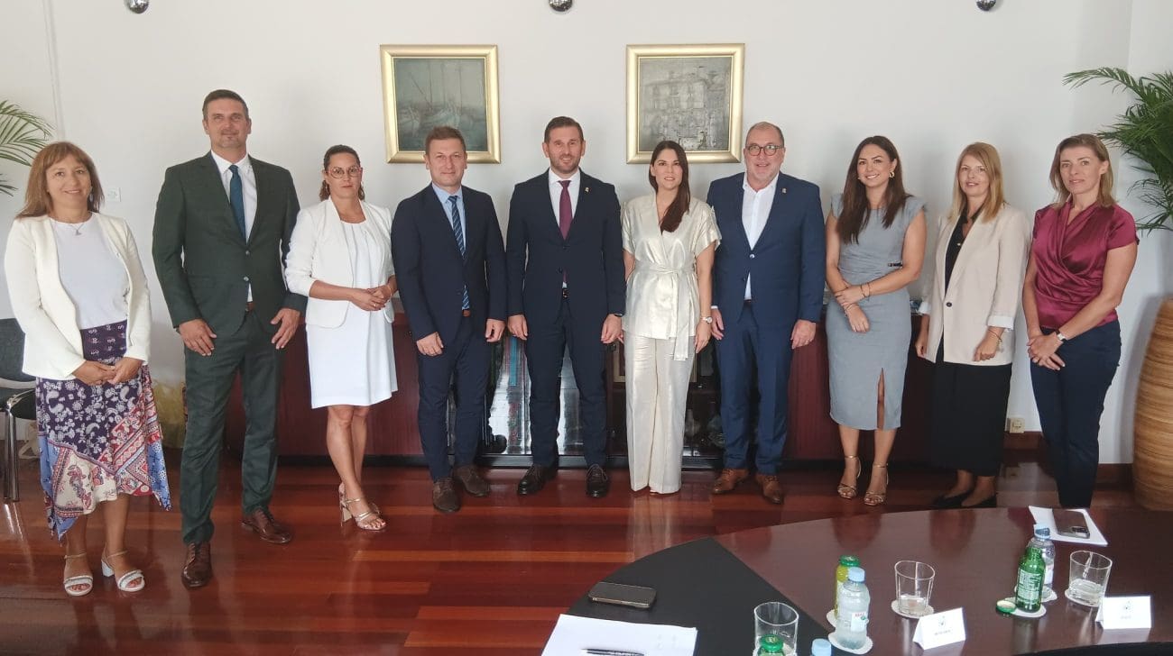Delegacija Grada Rovinja u službenom posjetu Splitu