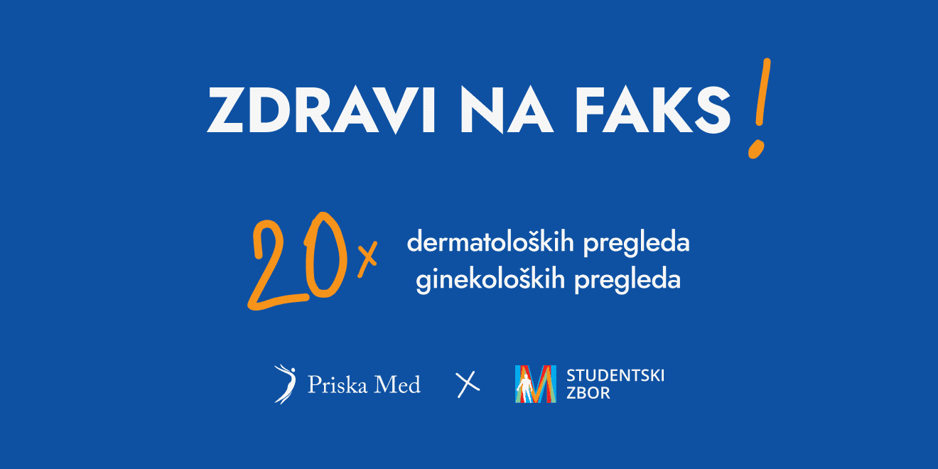 Studenti MEFST-a imaju priliku osvojiti besplatne dermatološke i ginekološke preglede