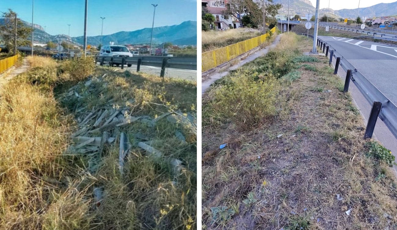 Opasni azbest razbacan uz cestu na Smokoviku, gradske službe reagirale odmah