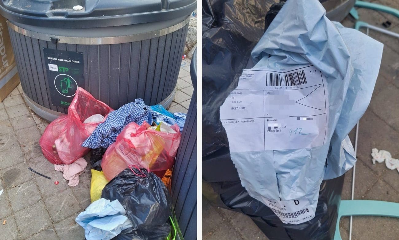 I to se dogodilo: U Krležinoj ulici otkriven počinitelj koji je otpad ostavio izvan spremnika