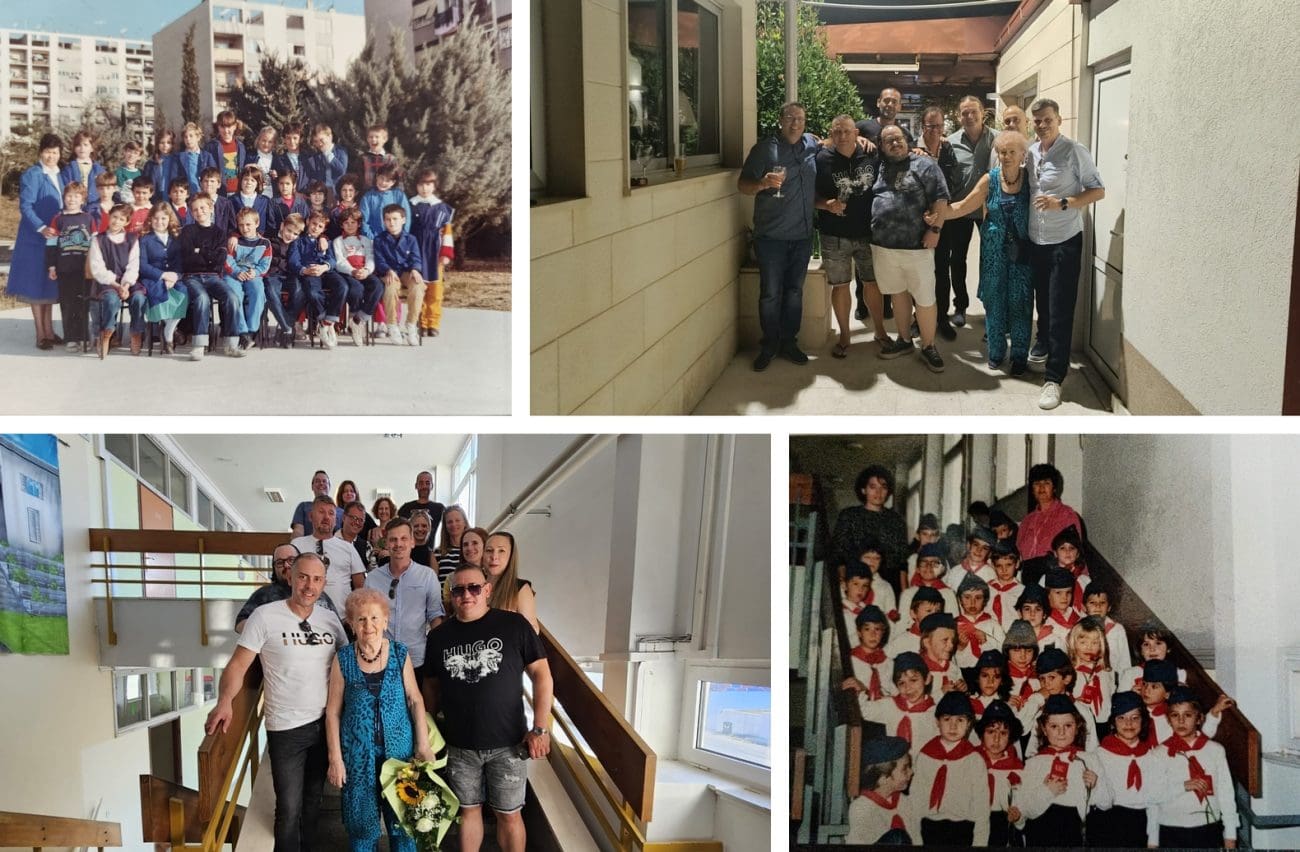 FOTO Generacija "E" OŠ Plokite ponovno se okupila nakon 31 godine