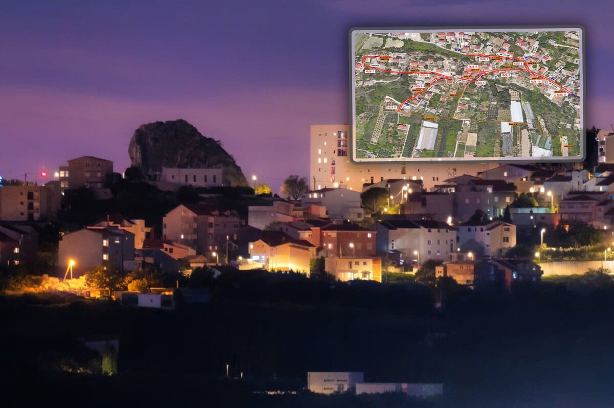 Privremena regulacija prometa na Kamenu zbog radova, trajat će do prosinca. Evo detalja