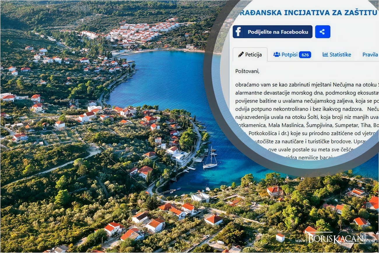 Stanovnicima dalmatinskog otoka "puna kapa": "Kupanje u vlastitoj uvali postaje opasno po život"