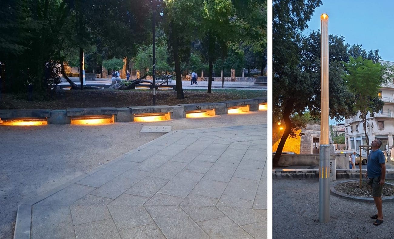 "Tri godine sam ovo moljakala bivšu vlast": Konačno popravljena rasvjeta u Đardinu, izgleda prelijepo