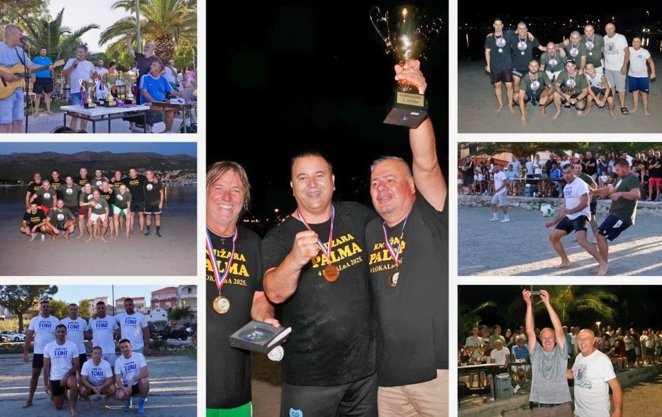 Krcata stobrečka Riva uživala je u turniru na salbunu: "Knižara Palma" je slavila, uslijedila je fešta