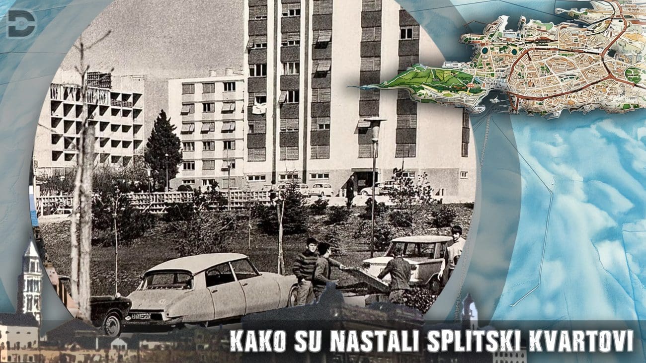 Plokite: Od vinograda do najvećeg splitskog naselja u vrijeme izgradnje. Zgrade su tada donijele veliku novost