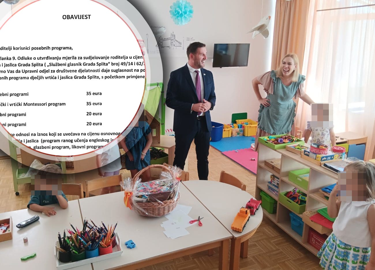 Nakon dobrih vijesti o vrtićima u Splitu, hladan tuš: Roditelje dočekale nove cijene posebnih programa