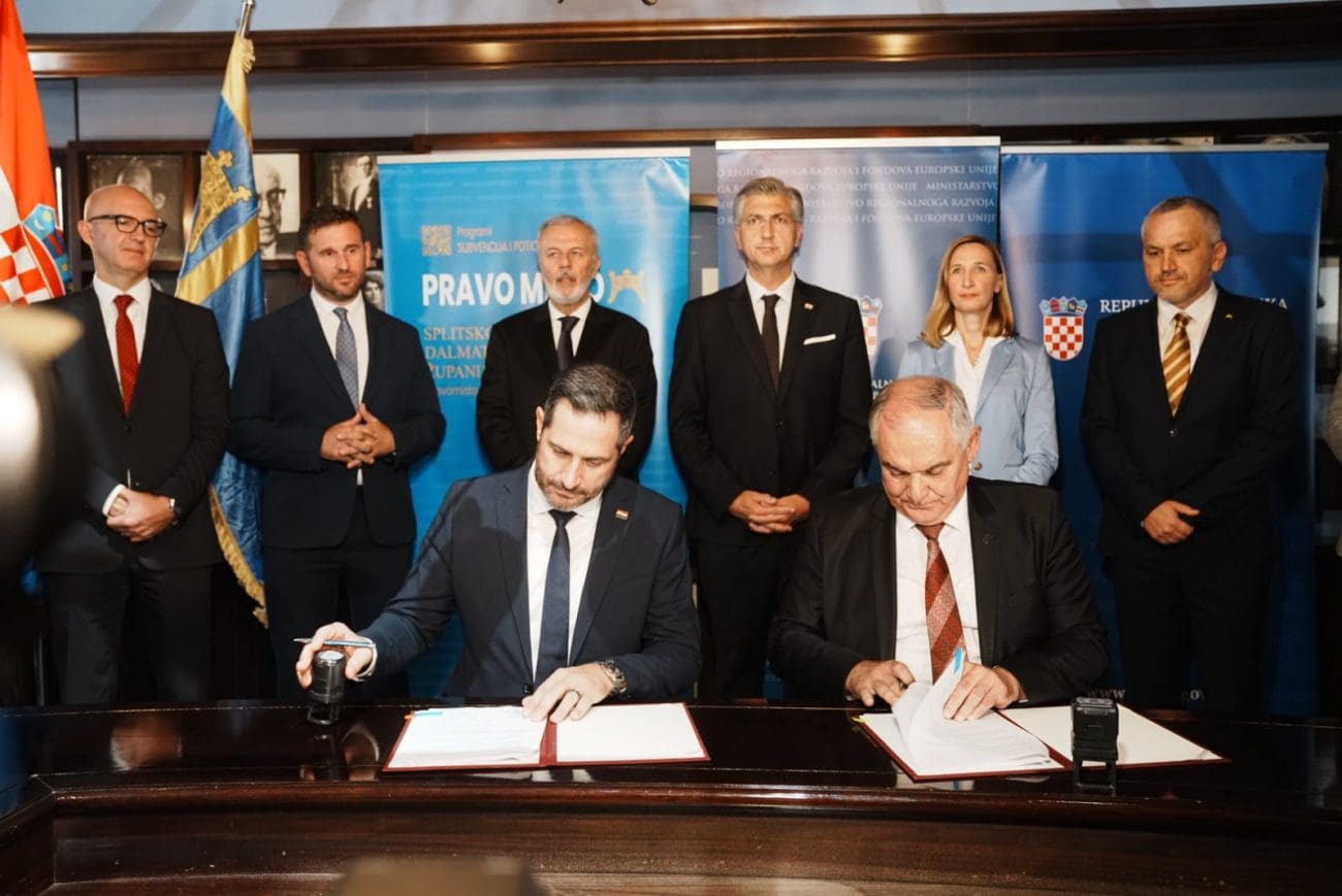 U Splitu potpisan ugovor za izgradnju Sportskog centra u Vučevici vrijedan 8 milijuna eura