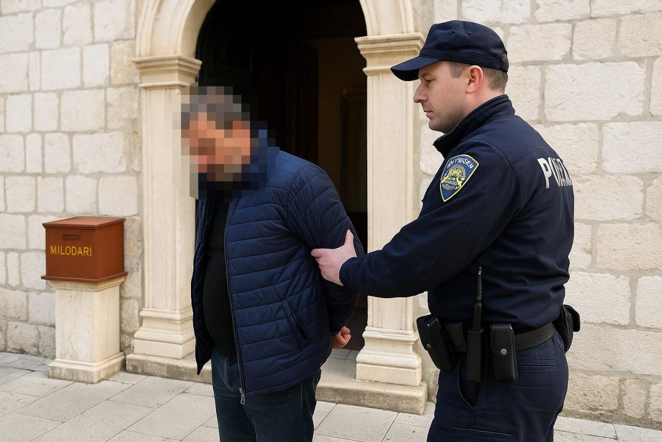 Vozač u Trogiru vozio s gotovo 3 promila i prekršio zabranu upravljanja