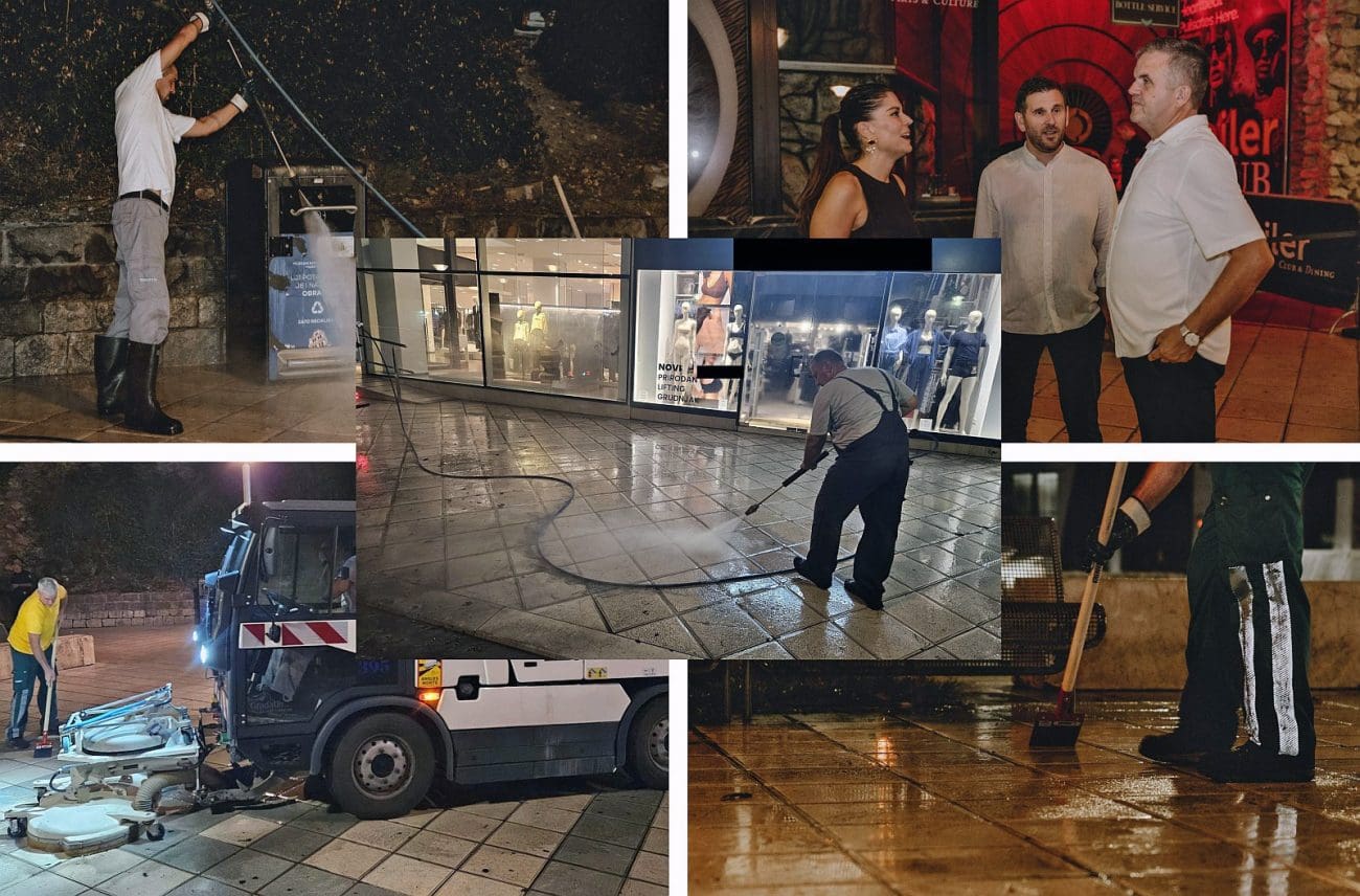 Nekoliko godina žvake se nisu uklanjale iz centra Split. Grad sada izgleda neprepoznatljivo