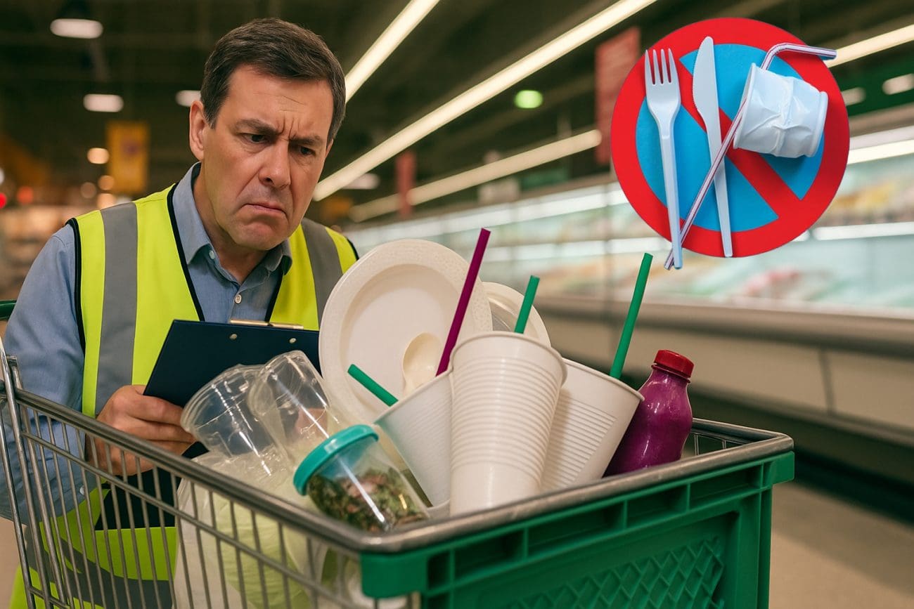 Kako to da se u dućanima i dalje prodaje plastična ambalaža? Prosudite sami - izgleda da u Hrvatskoj nitko ne kontrolira provodi li se EU zakon?!