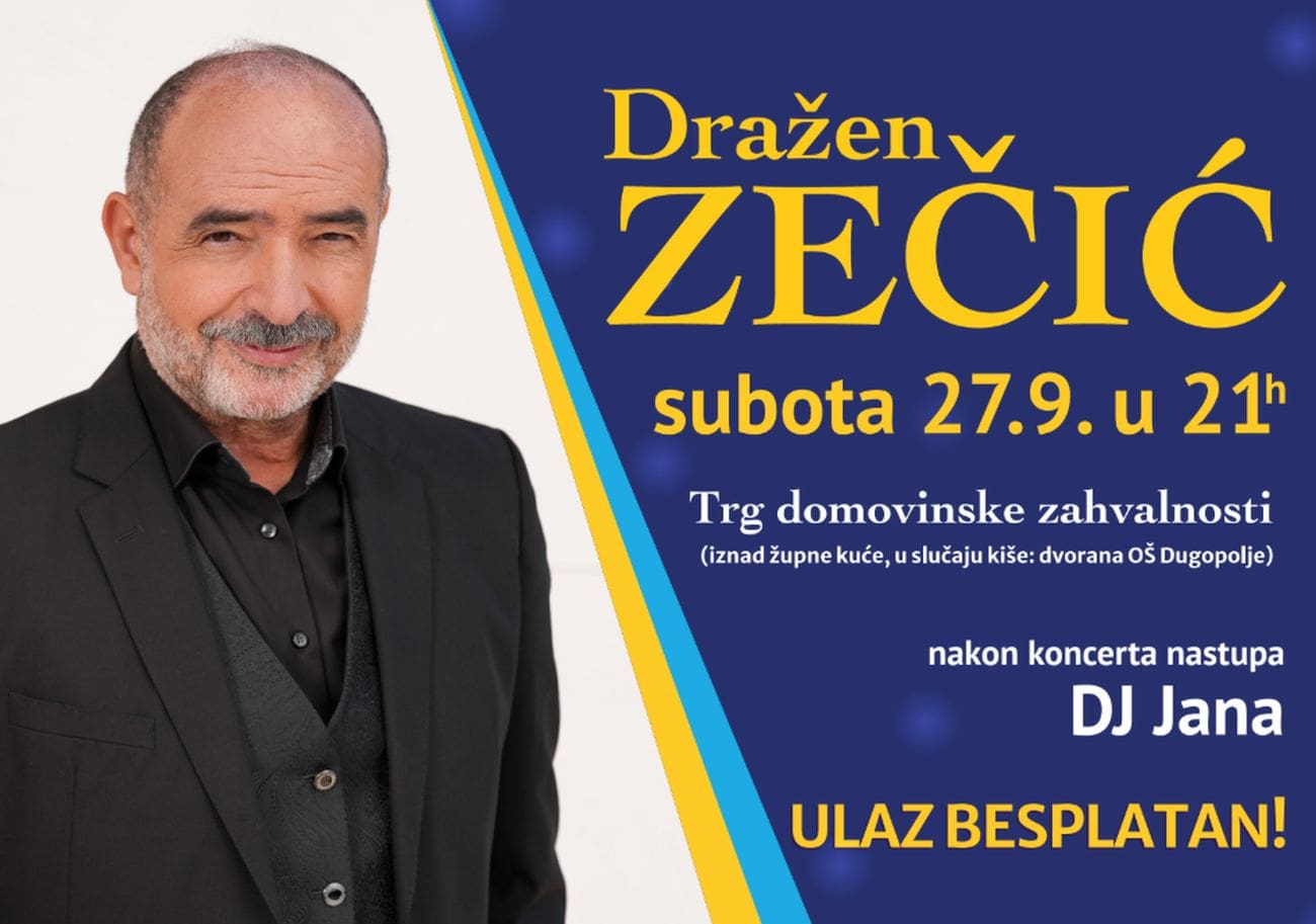 Općina Dugopolje obilježava svoje dane bogatim programom: Misa, sportski turniri i koncerti za sve generacije