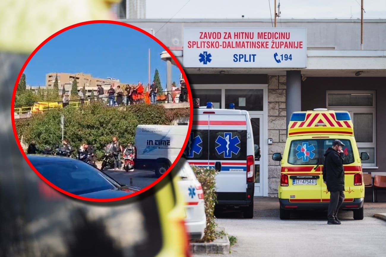 VIDEO Djelatnici Hitne prosvjeduju pred Vladom, stigla im podrška i iz Splita