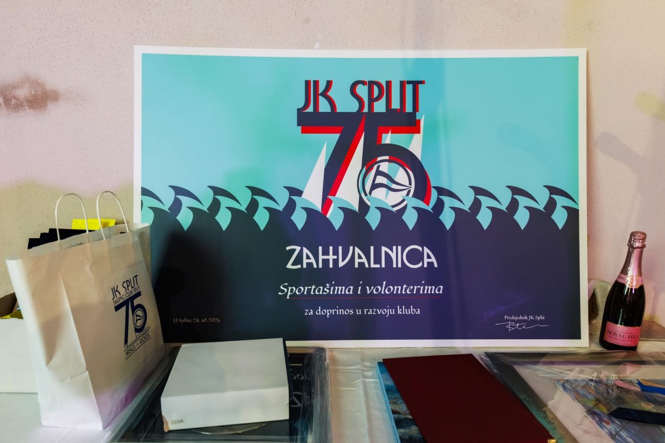 Jedriličarski klub Split – 75 godina tradicije, uspjeha i ljubavi prema moru