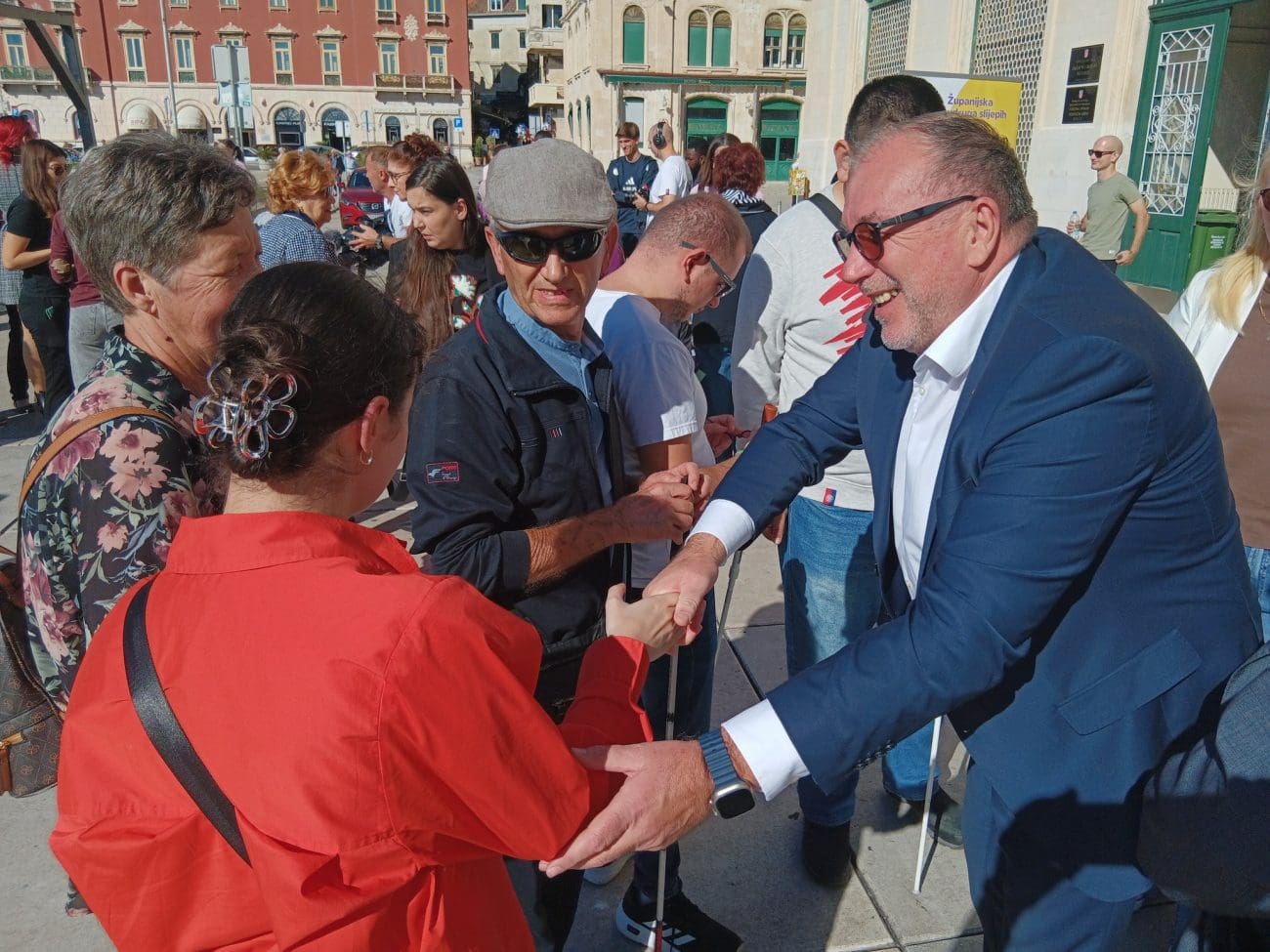 Na splitskoj Rivi obilježen Međunarodni dan bijelog štapa