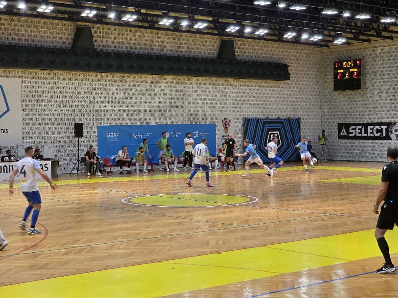 AFC UNIVERSITAS - MNK HAJDUK 3-3: Podjela bodova u gradskom derbiju na Gripama