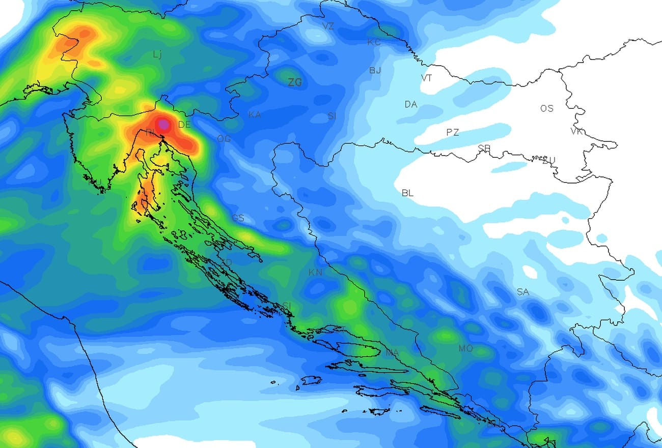 Potpuni obrat: Što smo uživali u suncu, uživali smo. Stižu višednevno jugo, povremena kiša i zatopljenje