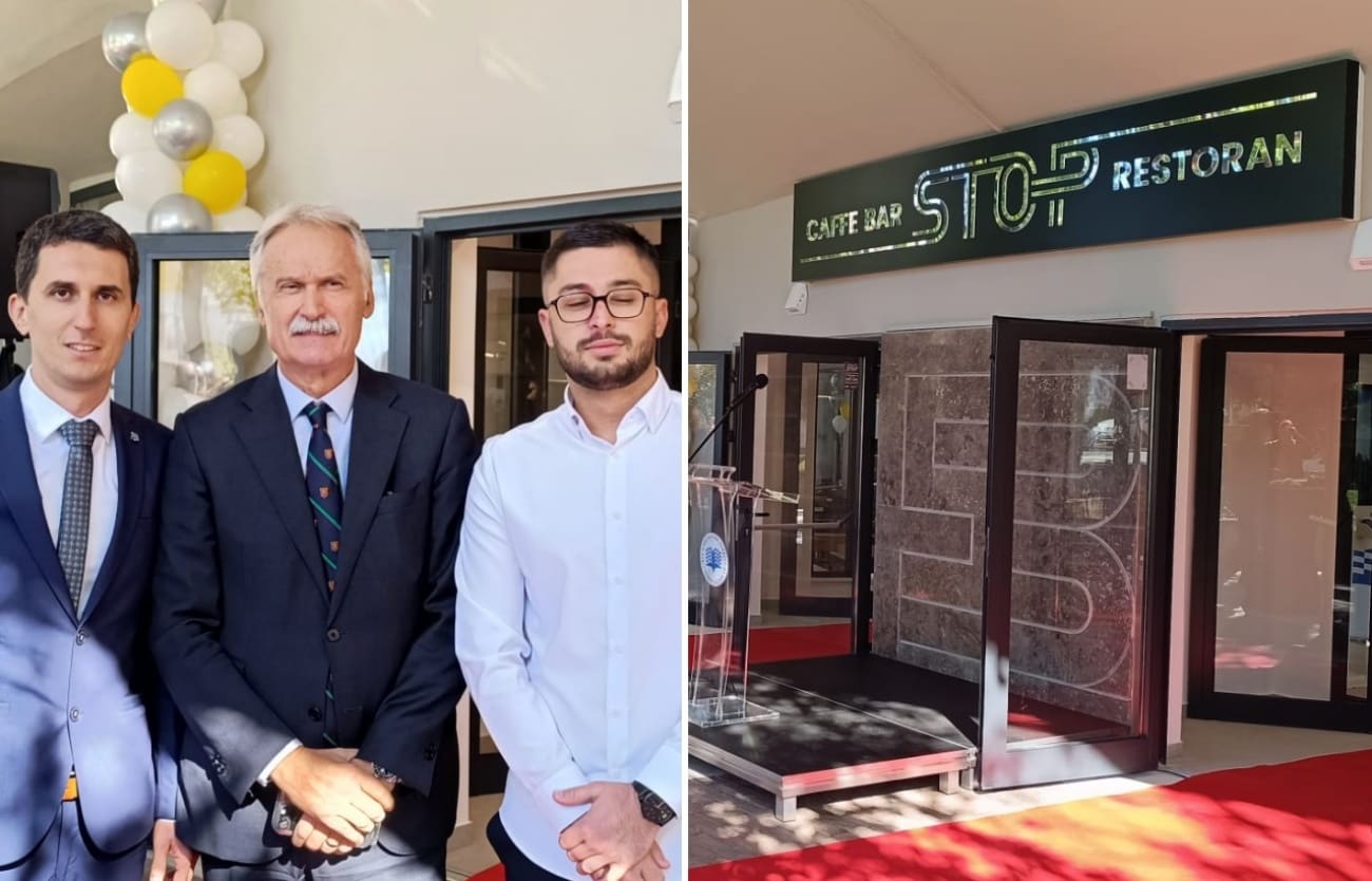 STOP PRIMA 500 GOSTIJU Otvoren novi restoran u Splitu. Rektor Ljutić: "Ja sam i za dom, a mi smo svemirski brod u usporedbi s drugima"