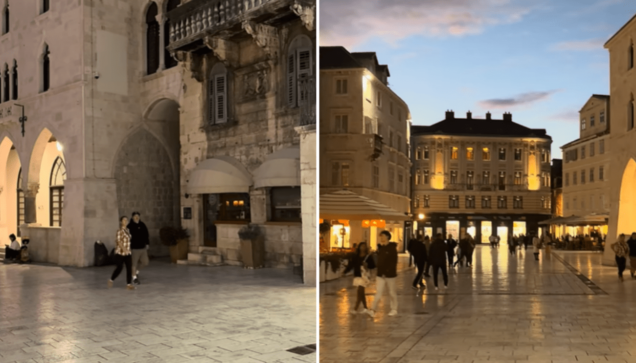 VIDEO Iznenadit će vas kako je sinoć izgledala splitska Pjaca