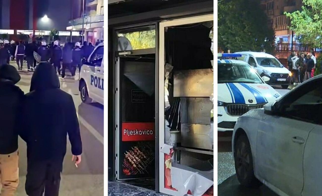 VIDEO Kaos u Crnoj Gori: Napetosti na ulicama Podgorice nakon ranjavanja, uhićeno osam osoba