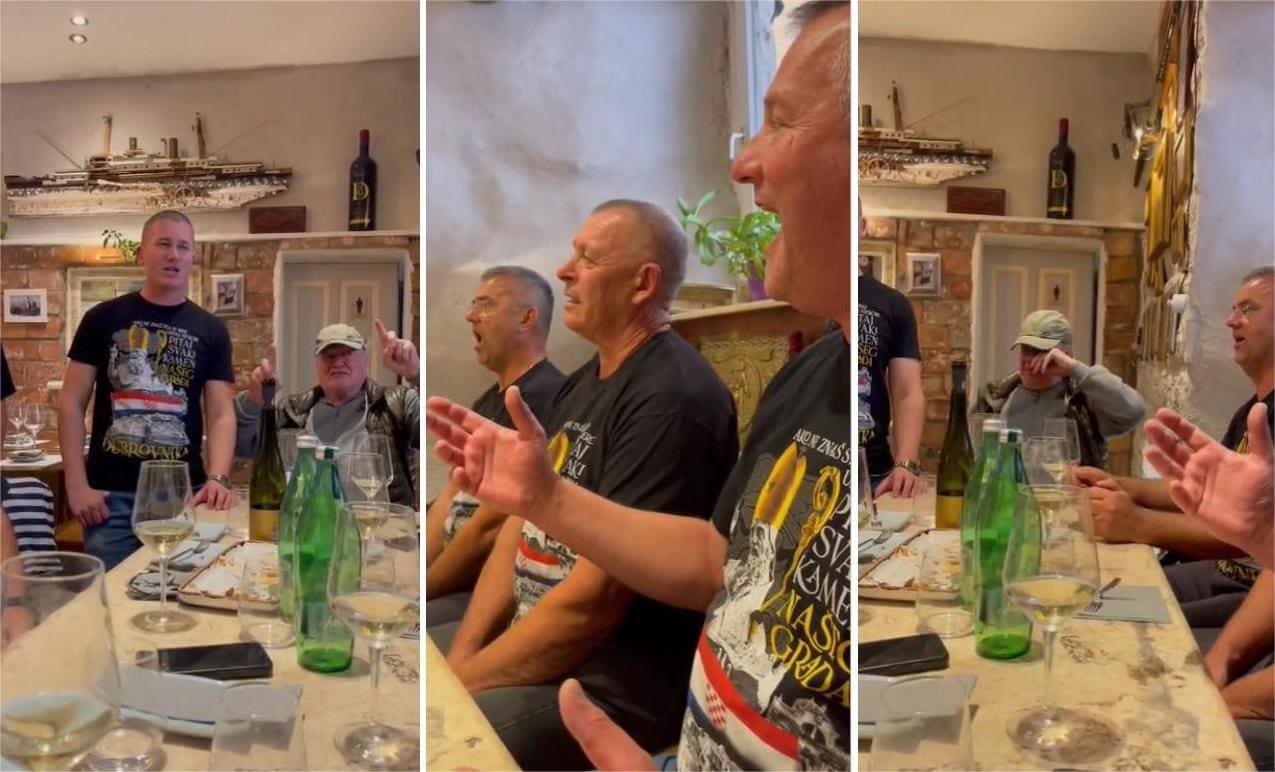 Klapa Sveti Juraj i Ibrica Jusić zapjevali Thompsonov hit. Jusić 'pukao' od emocija, za naježit se