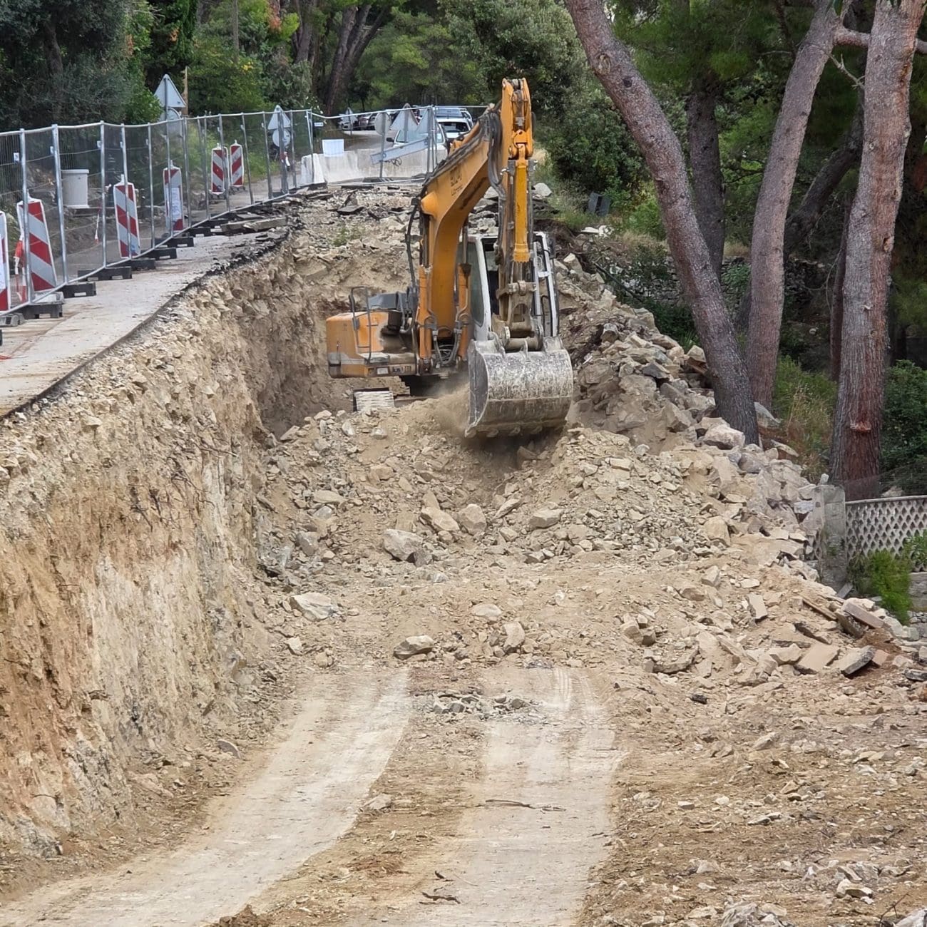 Jedan dio na Marjanu je zatvoren za pješake