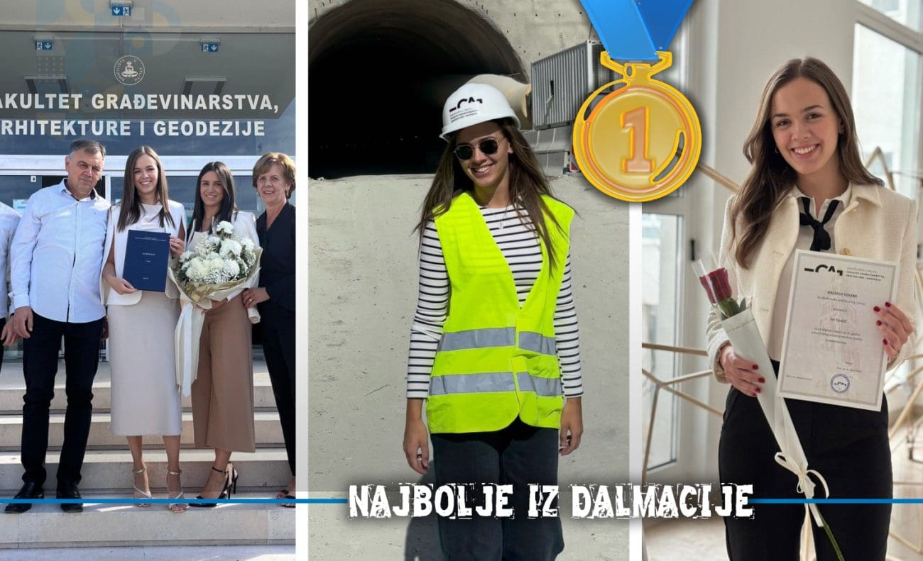 Studentica građevinarstva koja ruši stereotipe i podiže buduće mostove Hrvatske: "Od Gruda do Splita – moj put je pun betona, ali i ljubavi prema graditeljstvu"