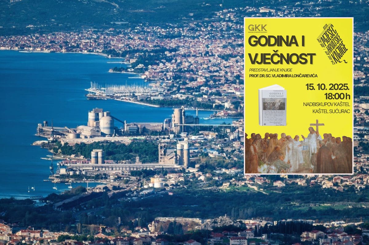 Otvaranje Mjeseca hrvatske knjige u Gradskoj knjižnici Kaštela: Predstavljanje knjige "Godina i vječnost"