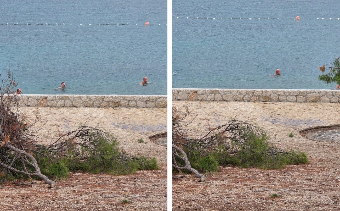 FOTO I na 19 stupnjeva - kupači na Prvoj vodi ne odustaju od mora