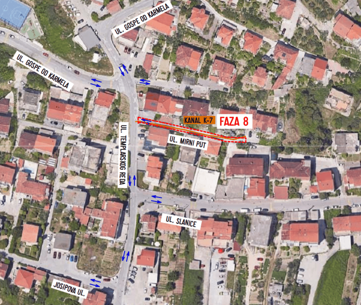Veliki infrastrukturni zahvat u Splitu: Ova ulica zatvara se u fazama, planirani završetak radova je sredina prosinca 2025.