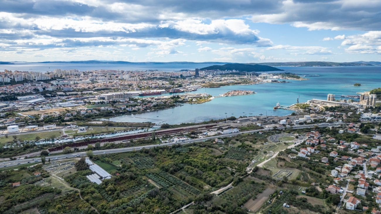 Split, Vranjic panorama