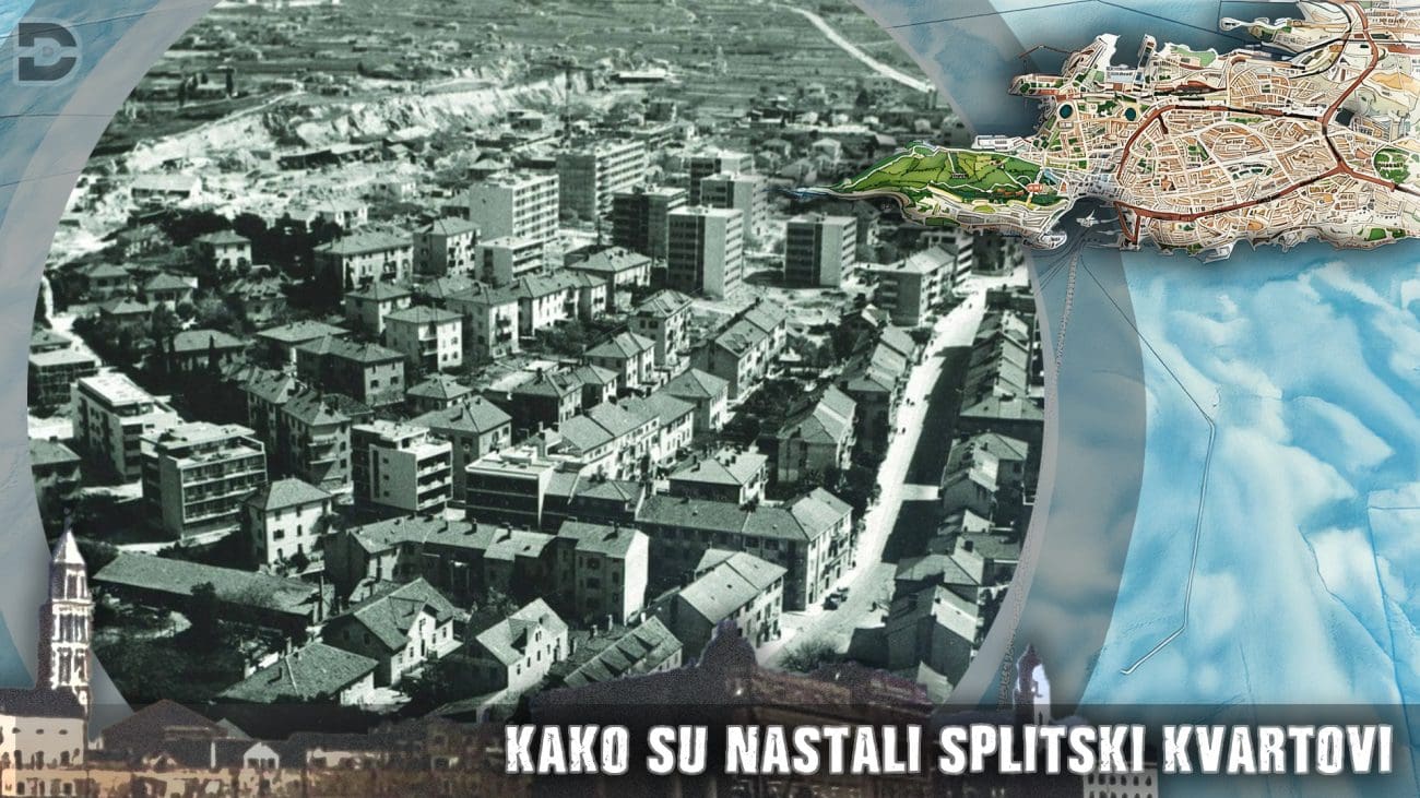 Malo je poznato da je u ovom splitskom kvartu pronađeno antičko groblje i jedan od prvih kamenih natpisa na hrvatskom jeziku u gradu