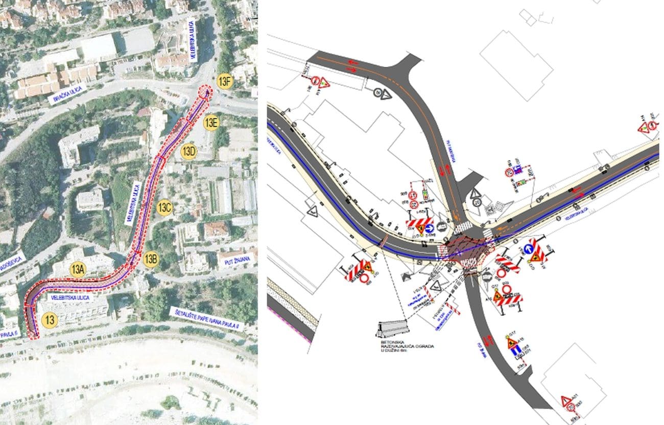 Jedan dio jedne od najprometnijih splitskih ulica zatvara se na tri tjedna.