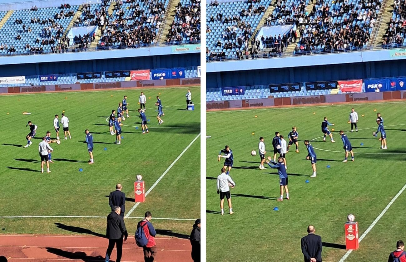 Hajduk ima igrača više! Vito Čaić dobio crveni karton