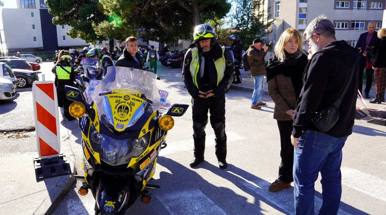 Željan Rakela krenuo u humanitarnu vožnju života