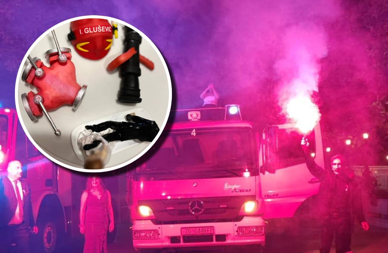 Veliko veselje u Selcima: Vatrogasci proslavili svadbu svog dugogodišnjeg kolege