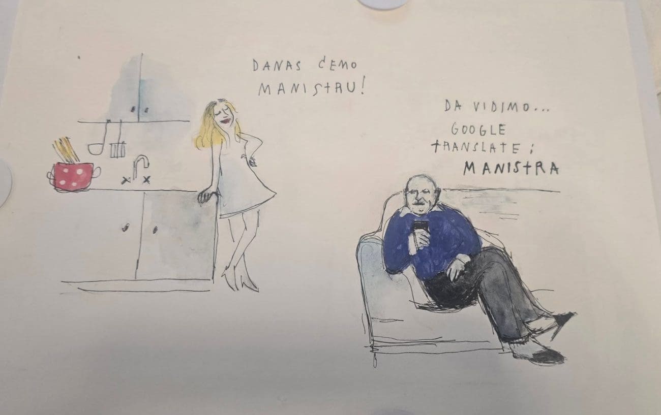 Tko je to na novoj karikaturi Tisje Kljaković Braić? "Sve sam ti omogućila"