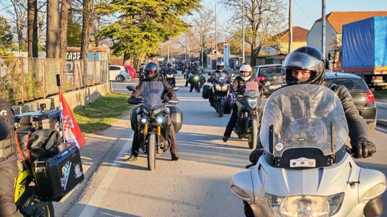 Moto karavana "Zajedno u ratu, zajedno u miru" stigla u Sinj