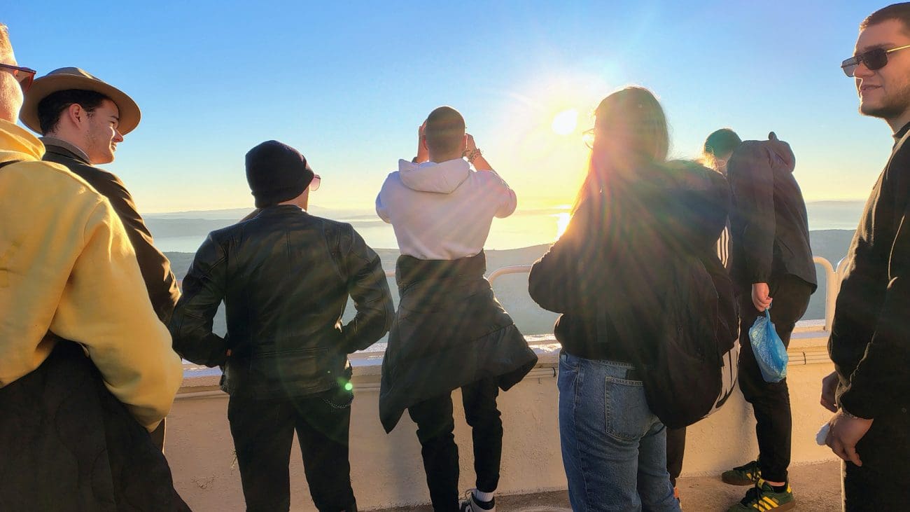 Posjet studenata pomorstva Zvjezdanom selu Mosor