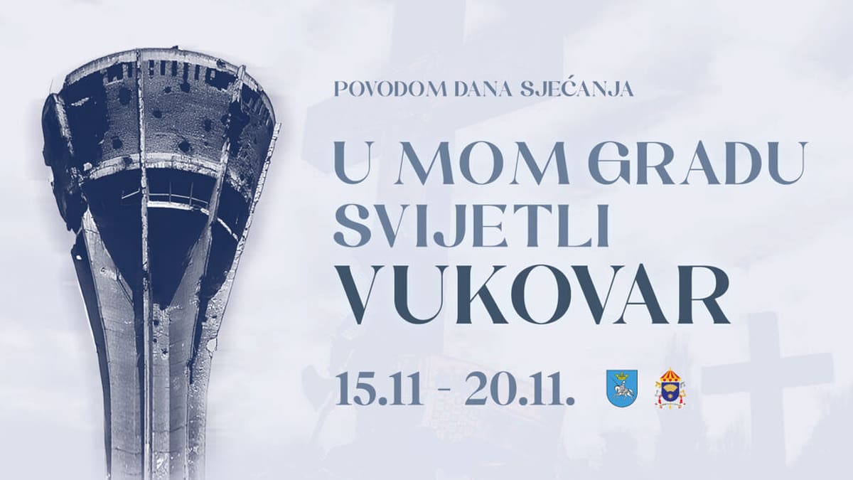 Grad Sinj pozvao građane na obilježavanje Dana sjećanja na žrtve Domovinskog rata te Dana sjećanja na žrtvu Vukovara i Škabrnje